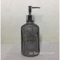 Lotion Dispenser Amber Glass Pump Bottle